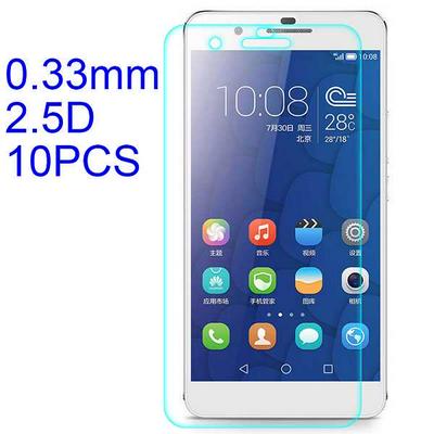 10Pcs 2.5D Lobo Material Tempered Glass with Korean Glue Screen Protector for Huawei Honor 6 Plus 6X