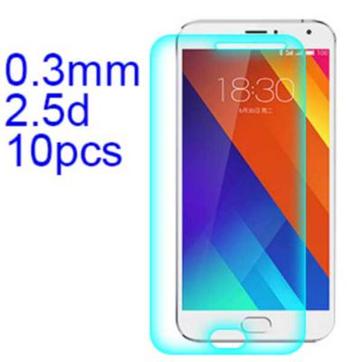 10Pcs 0.33mm 2.5D Lobo Material Tempered Glass with Korean Glue Screen Protector for Meizu Mx5 