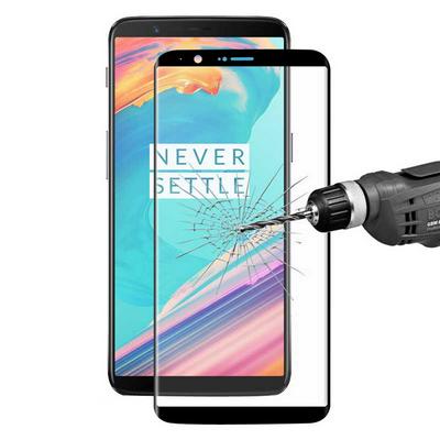 Enkay Hat-Prince 0.26mm 9H 3D ARC Full-screen ARC Thermal Bend Anti-scracth Explosion-proof Premium Tempered Glass Screen Protector Film for OnePlus 5T