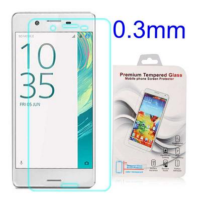 0.3mm Cambered Surface Tempered Glass Screen Protector for Sony Xperia X / F5122  