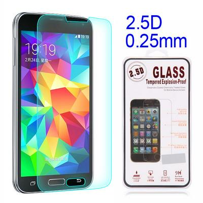 0.25mm 2.5D Explosion-proof Tempered Glass Film Guard Screen Protector for Samsung Galaxy S5 I9600 G900