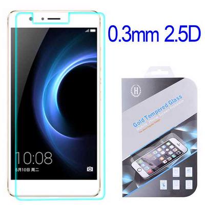 HD Anti-crack Series 0.3mm 2.5D 9H Tempered Glass screen protector protective film for Huawei Honor V8
