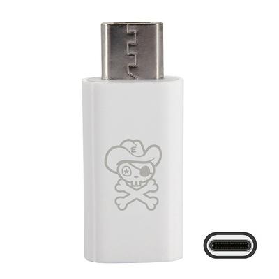 Enkay Hat Prince HC-5 Mini ABS USB 3.1 Type C to Micro USB Adapter for Cellphone - White