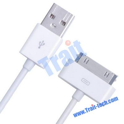 30 Pin USB Sync Data Charging Cable Wire Cord for iPhone 4 4S iPad 2