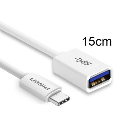 Pisen OTG 15cm Cable Micro USB Type-C Plug Socket Adapter for Macbook Google