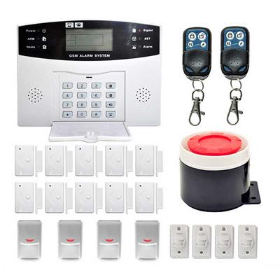 Wireless LCD GSM SMS Autodial Home Office House Security Alarm System Detector Sensor Call Burglar Alarm Emergency Alarm