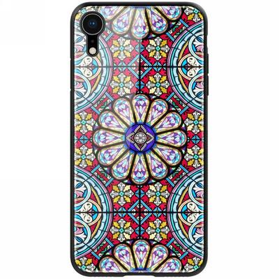 Nillkin Colored Crystal Oleophobic Coated + PC + 2.5D Colorful Tempered Glass + TPU Back Cover Case for iPhone XR 6.1 - Marry