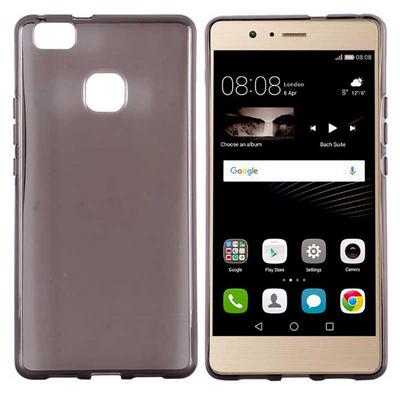 Transparent Soft TPU Back Cover Case for Huawei Ascend P9 Lite - Grey