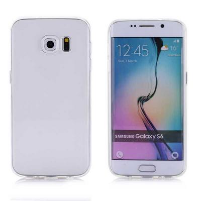 Hybrid TPU + PC Hard Case for Samsung Galaxy S6 G9200 - Transparent