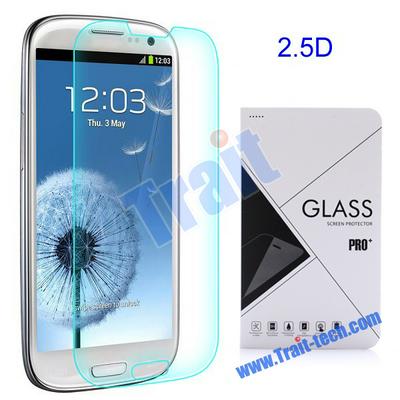 Ultra Slim 9H 2.5D Arc Tempered Glass Screen Protector for Samsung Galaxy S3 I9300
