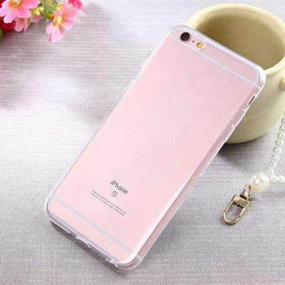 Ultra Thin Soft TPU Back Cover Case for iPhone 6 Plus / 6S Plus - Transparent