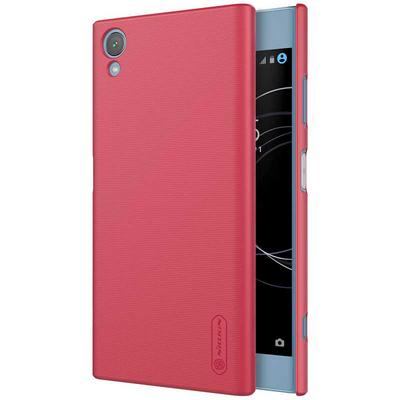 Nillkin Frosted Shell Series PC Back Cover Phone Case for Sony Xperia XA1 Plus - Red