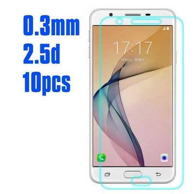 No Package 10Pcs 2.5D 0.3mm Premium Tempered Glass Screen Protector for Samsung Galaxy On7 ( 2016 )/ J7 Prime