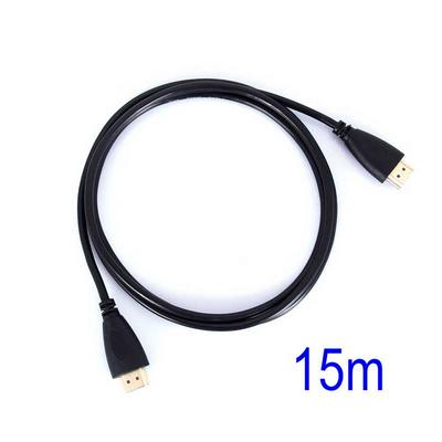1Pcs 15m HDMI to HDMI Male Cable Cord Adapter HD Line 1080P HDMI Wire 