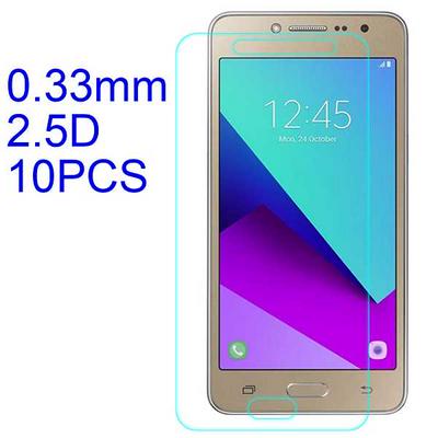 10Pcs 0.33mm 2.5D ARC Ultratiin Lobo Material Tempered Glass with Korean Glue Screen Protector for Samsung Galaxy J2 Prime