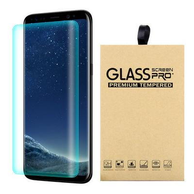 Half Cover Transparent 2.15D 0.33mm Tempered Glass Screen Protector for Samsung Galaxy S8 Plus