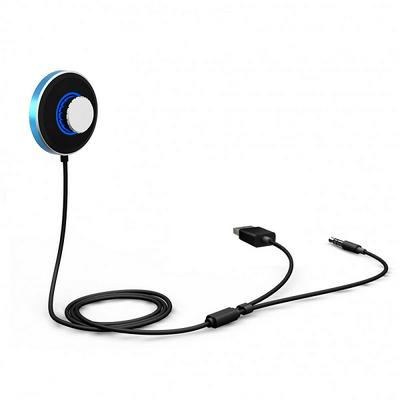 Wireless Car Kit Bluetooth 4.0 AUX Music Audio Receiver Adapter Hands-free 3.5mm Built-in Microphone Dual USB Charger