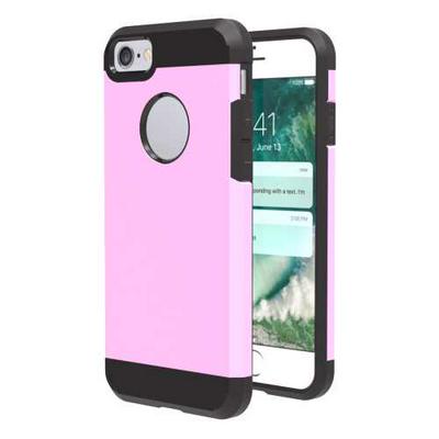 Detachable 2 in 1 Corselet TPU + PC Combination Case for iPhone 7 - Pink