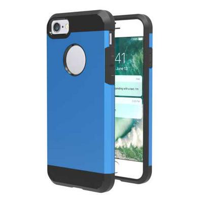 Detachable 2 in 1 Corselet TPU + PC Combination Case for iPhone 7 - Blue