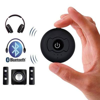 H366T Bluetooth 4.0 3.5mm Jack Multi-Point Wireless Audio Transmitter Music Stereo Dongle Receiver Adapter for TV PC DCD Player iPod MP3 MP4 - Black