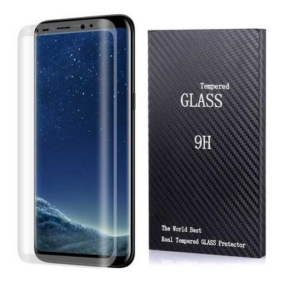 Full Cover Transparent 9H Tempered Glass Screen Protector for Galaxy S8 Plus - Transparent