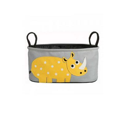 Baby Trolley Bag Storage Storage Pram Mummy Bag Hanging Pocket - Yellow