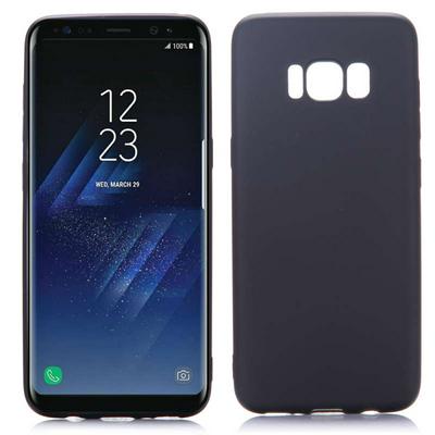 KAT Touch Series Frosted Ultra Thin Shield Soft TPU Back Cover Case for Samsung Galaxy S8 / G9500 - Black