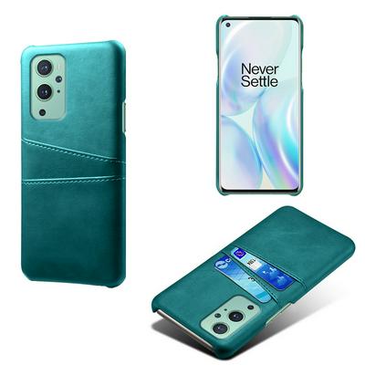 For OnePlus 9 Pro Extra Thinness Premium Cowhide Leather Vintage Shockproof All-Inclusive Hard PC + TPU with Card Slot Cover Case