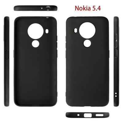 For Nokia 5.4 Shockproof Frosted Anti-Scratches 1.2mm Thickness TPU Back Cover Case