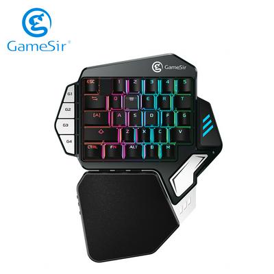 GameSir Z1 Gaming Keyboard with Blue Mechanical Switches One-handed Keypad for Mobile / PC Games PUBG Call of Duty