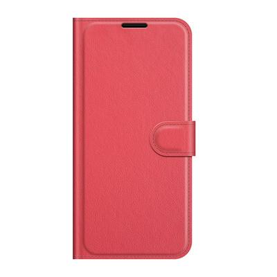 For Sony Xperia 10 Ⅲ Lychee Pattern Folio Flip Leather Case with Stand and Card Slots Function
