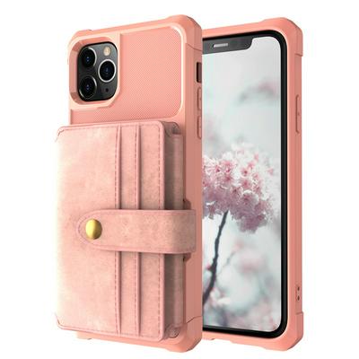 For iPhone 11(6.1) Multi-function 10 Card Slots Anti-fall Wallet Style Leather Protective Cover