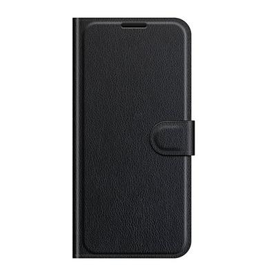 For OnePlus 9 Pro Lychee Pattern Folio Flip Leather Case with Stand and Card Slots Function