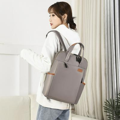 Fashion Backpack Business Commuter Handbag Simple Waterproof School Bag