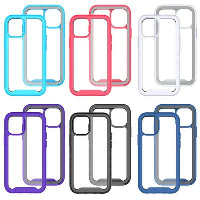For iPhone 12 mini(5.4) Three Defense Anti-slip Shock-proof Drop-proof Acrylic+TPU+PC Back Cover Case