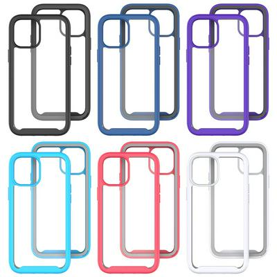 For iPhone 12 Pro Max(6.7) Three Defense Anti-slip Shock-proof Drop-proof Acrylic+TPU+PC Back Cover Case