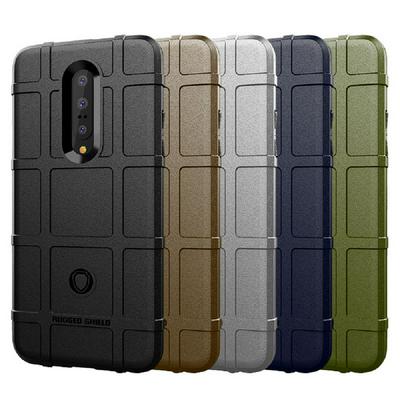 Rugged Shield Frosted Four Corners Airbag Design Non-Slip Soft TPU Back Cover Case for OnePlus 8 / 6 / 6T / 7T / 7 Pro / 7T Pro / Nord