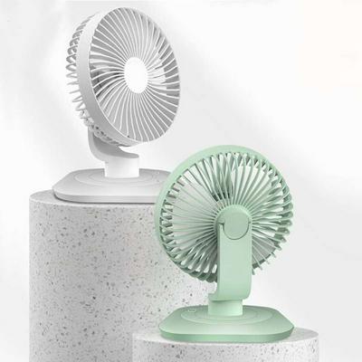 120° Wide-angle Automatic Shaking Head Fan USB Mini Air Conditioner Desktop Silent Air Cooler