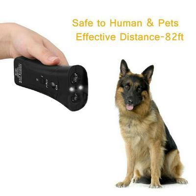 Ultrasonic Double Head Dog Repeller Portable Pet Training Double Horn Training Equipment for Dog