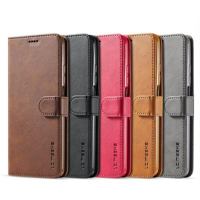 For Xiaomi Redmi Note 10S Magnetic Button Calf Pattern Flip PU Leather + TPU Wallet Phone Case with Card Slot and Stand 