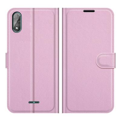 For wiko Y51 /wiko Sunny 5 lite Lychee Pattern Folio Flip Leather Case with Stand and Card Slots Function