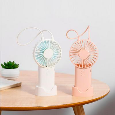 Usb Rechargeable Lanyard Small Fan Handheld Portable Student Office Desktop Air Cooler