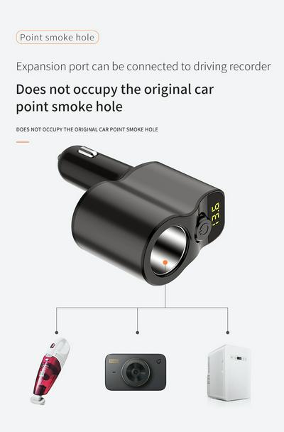 C03 Car Bluetooth Hands Free MP3 Player  FM Transmitter Car Wireless MP3 Car Charger