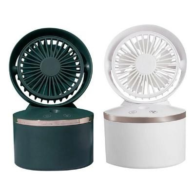2 in 1 Mini Humidifier Air Cooler Fan USB Misting for Bedroom Office