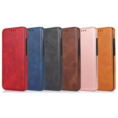 For Samsung Galaxy S21 Ultra 5G Jazz Extreme Scratch Resistant Flip Leather Case with Stand and Card Slots Function