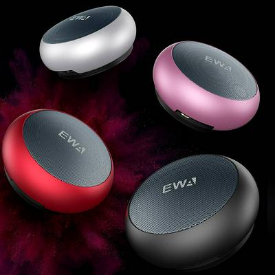 EWA A110 New Portable Bluetooth Audio Creative Subwoofer Mini Small Steel Cannon Outdoor Speaker