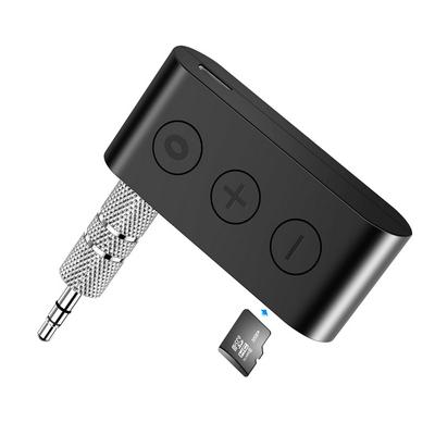 BR03 AUX Car Bluetooth Receiver 3.5MM Jack Audio Music Bluetooth 5.0 Car Kit Wireless Adapter Handsfree Speaker Bluetooth Car Stereo