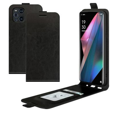 For OPPO Find X3 Pro/OPPO Find X3 R64 Pattern Single Folded Edge Vertical Flip Folio Scratch Resistant PU Leather Wallet Phone Case