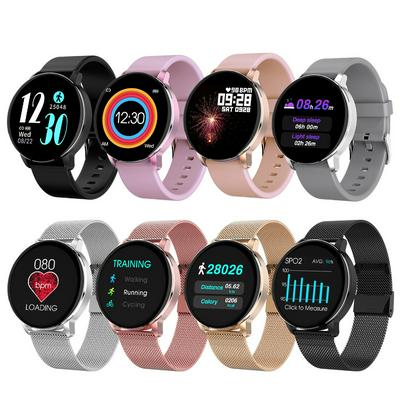 R5 Pro  Smart watch Full touch Heart Rate Blood Pressure Fitness Tracker Sport Band smart bracelet round screen PK DT88 Q8 watch