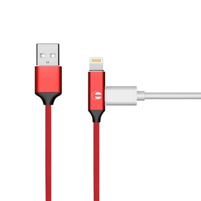 FT-UCA103 Apple iPhone 8 Pin 3.0A Charging + Music Listening USB Cable Charging & Data Syncing Data Line Wire 